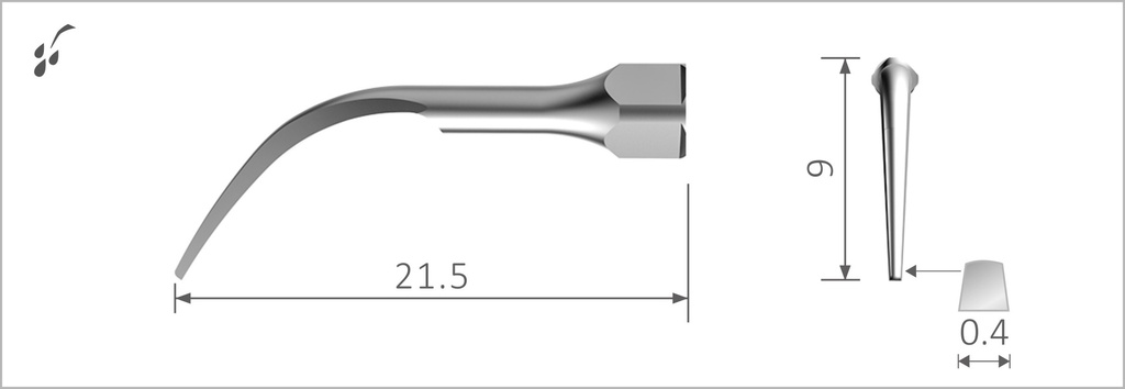 SIRONA - PS1 - Ultrasone Tip