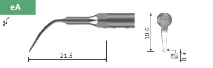 [XP-EA] eA EMS compatible - Dental Scaler Tip